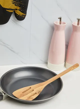 Kora Olive Wood Slotted Spatula