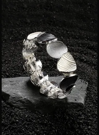 Silver Plated Designer Party Wear Bracelet For Women