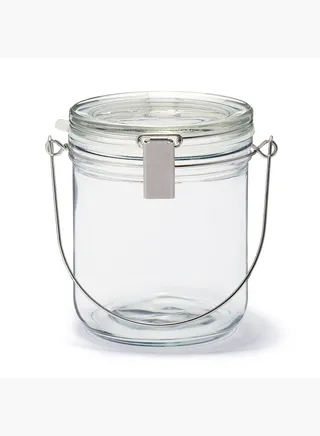 Soda Glass Storage Jar, 1000 ml