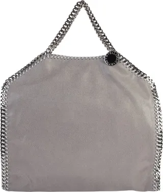 Grey Falabella Triple Chain Bag