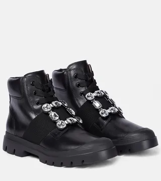 Viv Desert leather ankle boots