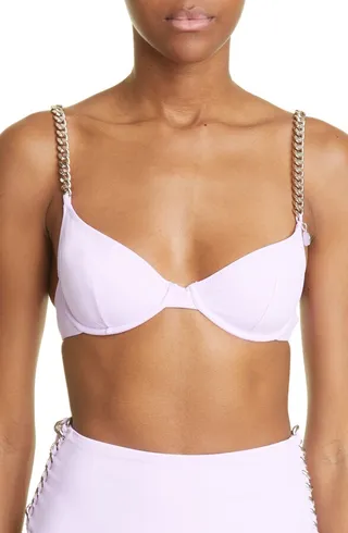 Chain Detail Bikini Top