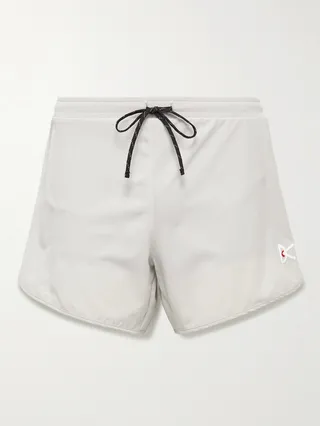 Spino Slim-Fit Stretch-Shell Drawstring Shorts