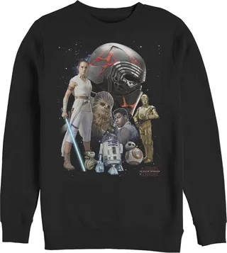 Men's Star Wars: The Rise of Skywalker Sith Villain Trooper Sweatshirt - Black - 2X Large