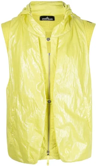 Zip-Up Hooded Gilet