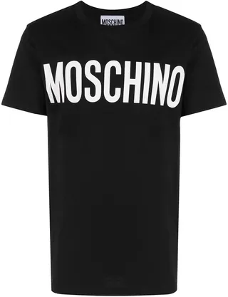 logo print T-shirt