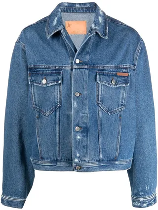 Buttoned Denim Jacket