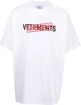 Confidential logo-print T-shirt