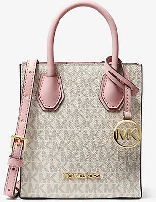 Mercer Extra-Small Logo and Leather Crossbody Bag