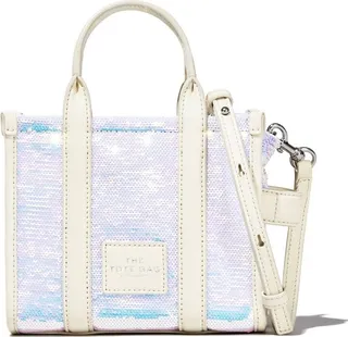 micro The Sequin tote bag