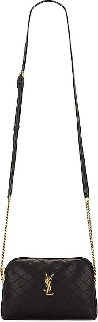 Saint Laurent Mini Gaby Bag in Black