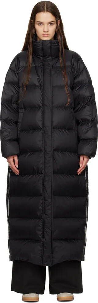 AMIRI Black Long Down Coat