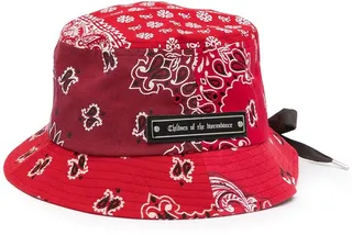 Paisley-Print Bucket Hat
