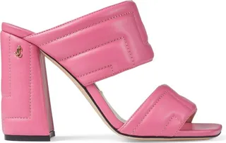 Jimmy Choo Themis 100 Leather Mules