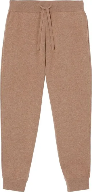 Tapered-Leg Cashmere Trousers