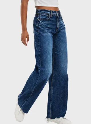 High Waist Wide Leg Jeans