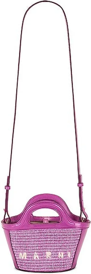 Marni Micro Tropicalia Bag in Lavender