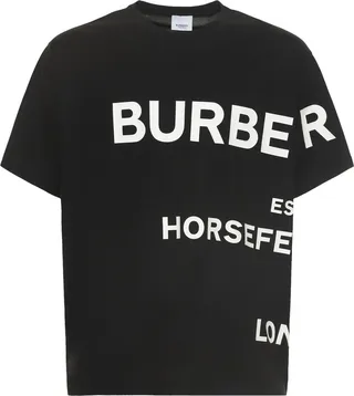 Logo print cotton jersey t-shirt