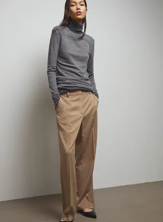 Wide Leg High Waist Pants