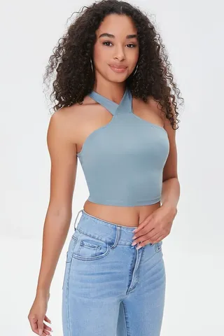 Crisscross Crop Top