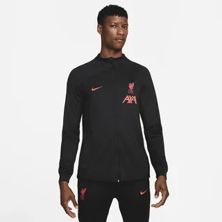 Liverpool FC Strike Nike Men's Dri-FIT Soccer Track Jacket in Black