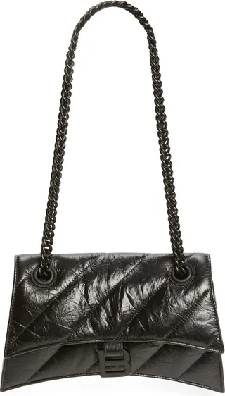 Small Crush Quilted Leather Shoulder Bag