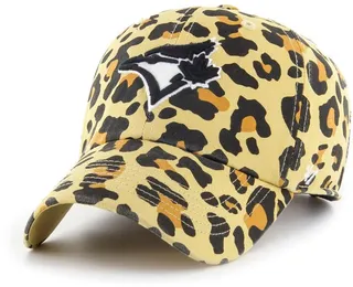Women's '47 Toronto Blue Jays Tan Bagheera Cheetah Clean Up Adjustable Hat