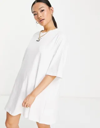 Puma Classics T-shirt dress in white