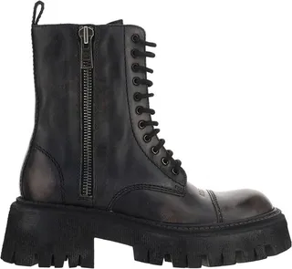 Balenciaga Tractor Lace-Up Boots