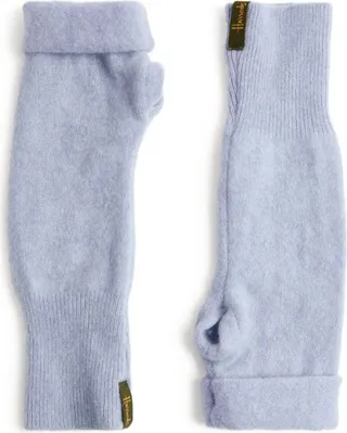 Harrods Recycled Cashmere Fingerless Gloves