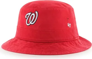 Men's '47 Brand Red Washington Nationals Primary Bucket Hat