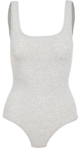 Yummie Ruby Cotton Shaping Thong Bodysuit