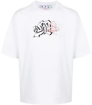 graphic-print T-shirt