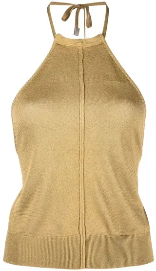 Knitted Halter Top