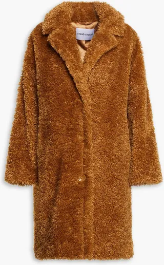 Anika faux shearling coat