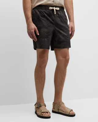 Men's Cruz Vintage Camo Drawstring Shorts