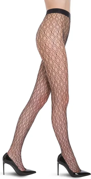 Art Deco Net Tights