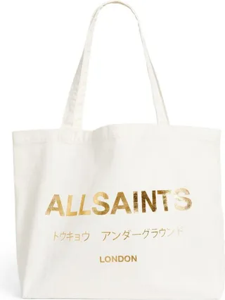 Allsaints Cotton Tote Bag