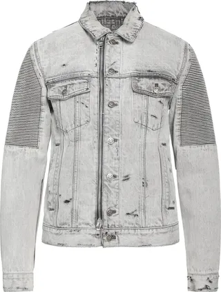 Denim Outerwear Grey