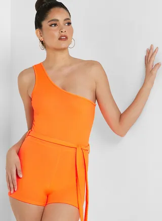Wide Leg Knitted Playsuit