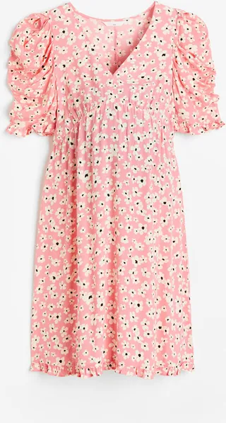 MAMA Ruffle-trimmed Dress