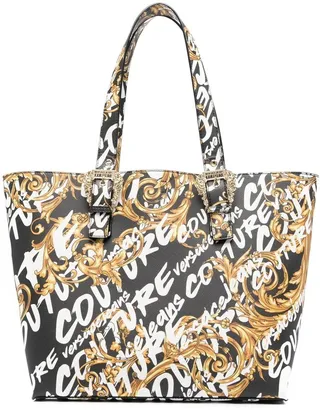 Logo-Print Tote Bag