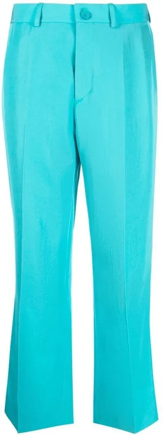 Cropped Tailored Trousers