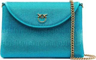 Crystal-Detail Crossbody Bag