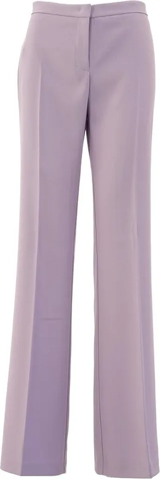 Pinko High-Waist Straight-Leg Trousers