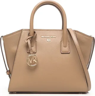 Avril small leather tote bag