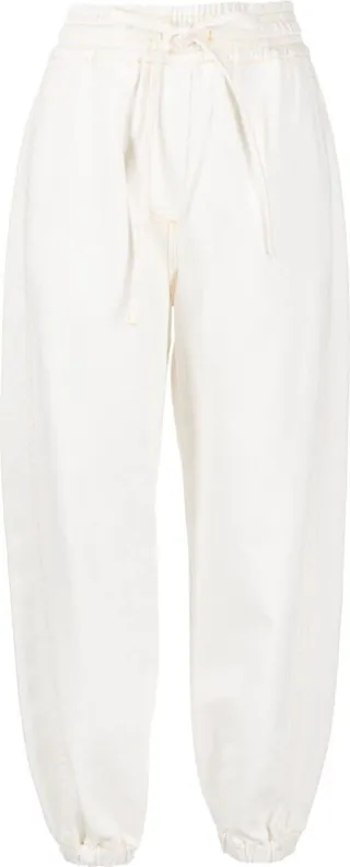 Drawstring Boyfriend Jeans