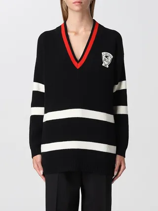 Etro striped v-neck sweater