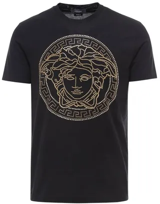 Versace Medusa Embellished T-Shirt