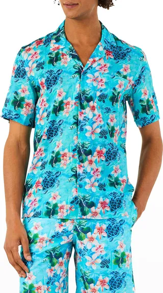 Men's Turtle Jungle Camp Shirt